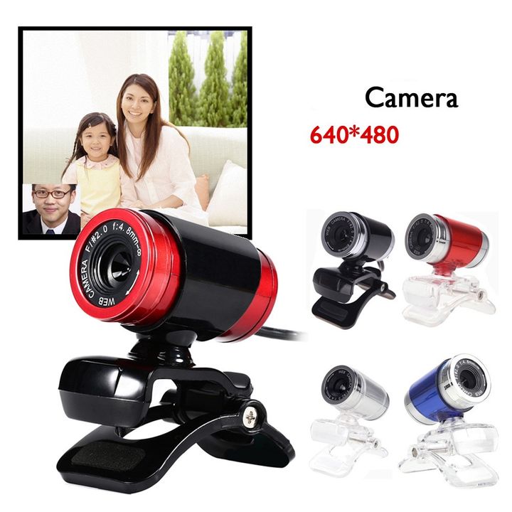 [Webcam giá rẻ] Webcam súng độ phân giải 480p dùng học trực tuyến