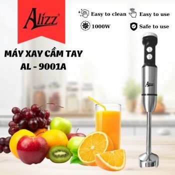 Máy Xay Sinh Tố Xay Thịt Cầm Tay Nút Bấm Tròn ALIZZ AL-9001A