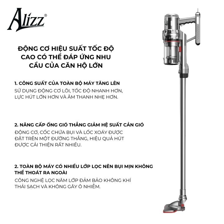 Máy Hút Bụi Cầm Tay ALIZZ AL-13882