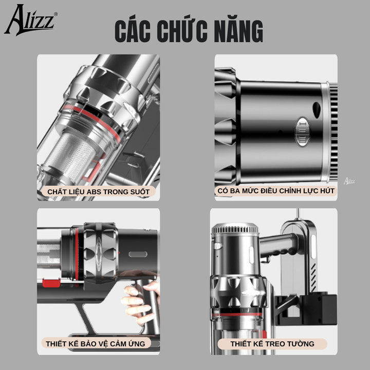 Máy Hút Bụi Cầm Tay ALIZZ AL-13882