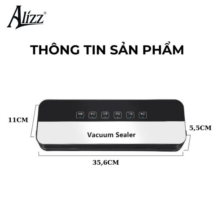 Máy Hút Chân KHông Tự Động ALIZZ AL-13834