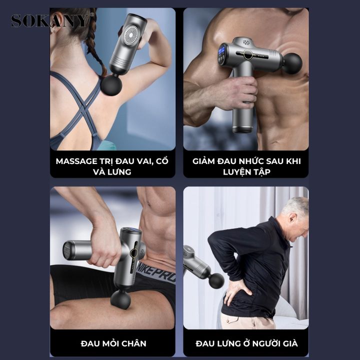 Máy Massage Cầm Tay SKN-14019 32 Chế Độ