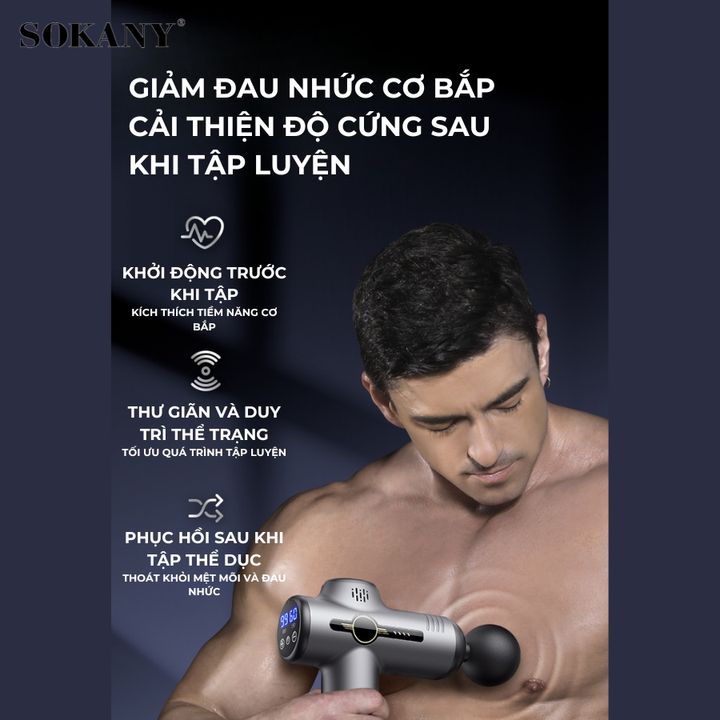 Máy Massage Cầm Tay SKN-14019 32 Chế Độ