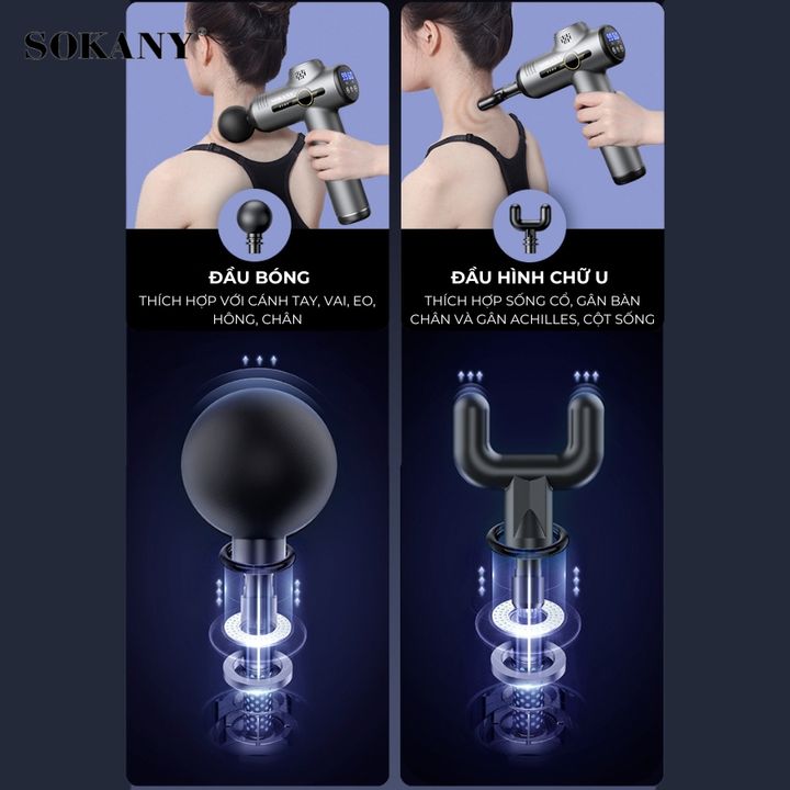 Máy Massage Cầm Tay SKN-14019 32 Chế Độ