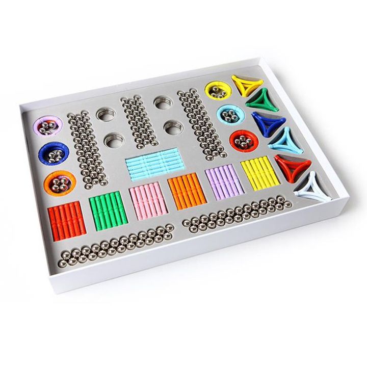 Đồ chơi xếp hình nam châm 84 món M-TIC thú vị dành cho bé