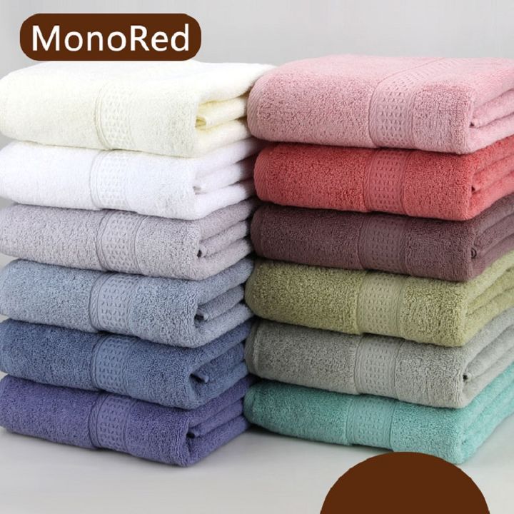 Khăn tắm monored dệt bông mền 140x70cm