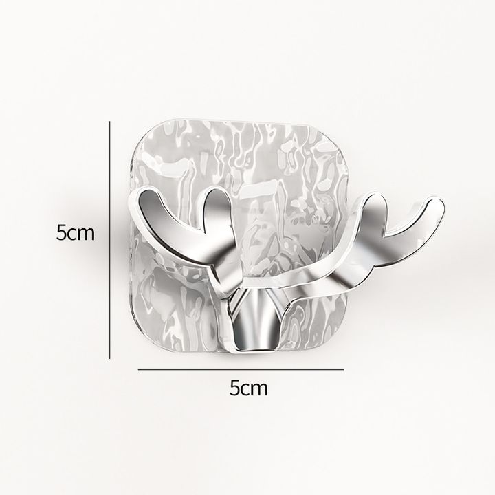 Móc dán tường sừng nai và chữ V