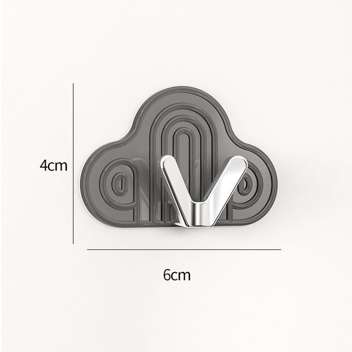 Móc dán tường sừng nai và chữ V