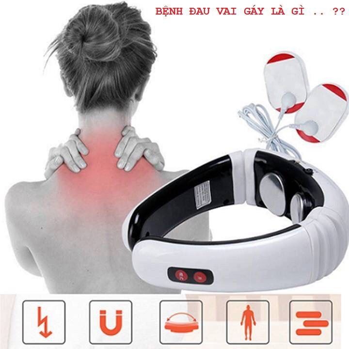 Máy massage cổ KL 5830 cho người bị đau vai cổ gáy thường xuyên