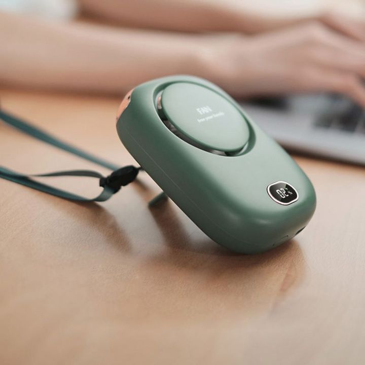 Quạt cầm tay ALIZZ AL-14116 kèm dây đeo cổ tiện lợi