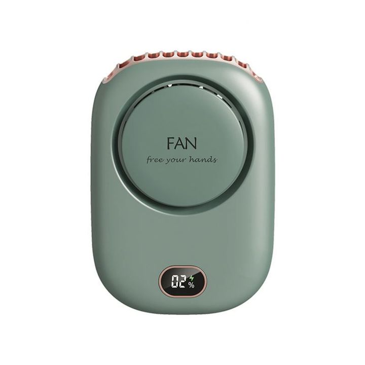 Quạt cầm tay ALIZZ AL-14116 kèm dây đeo cổ tiện lợi