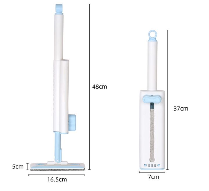 Cây Lau Nhà Mini Tự Vắt Gấp Gọn Tiện Lợi