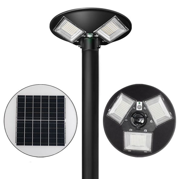 Đèn Solar Jindian UFO 500W (Dòng 5 Pin) Siêu Sáng – Không Kèm Chân Đế