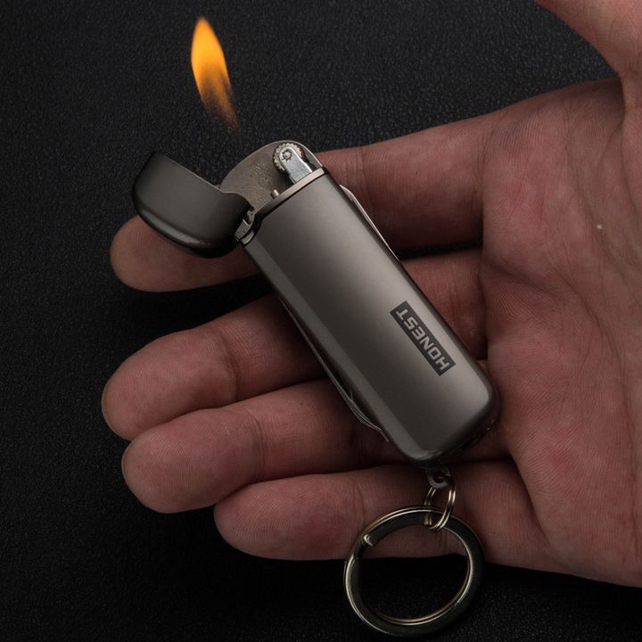 Bật lửa móc khóa đa năng