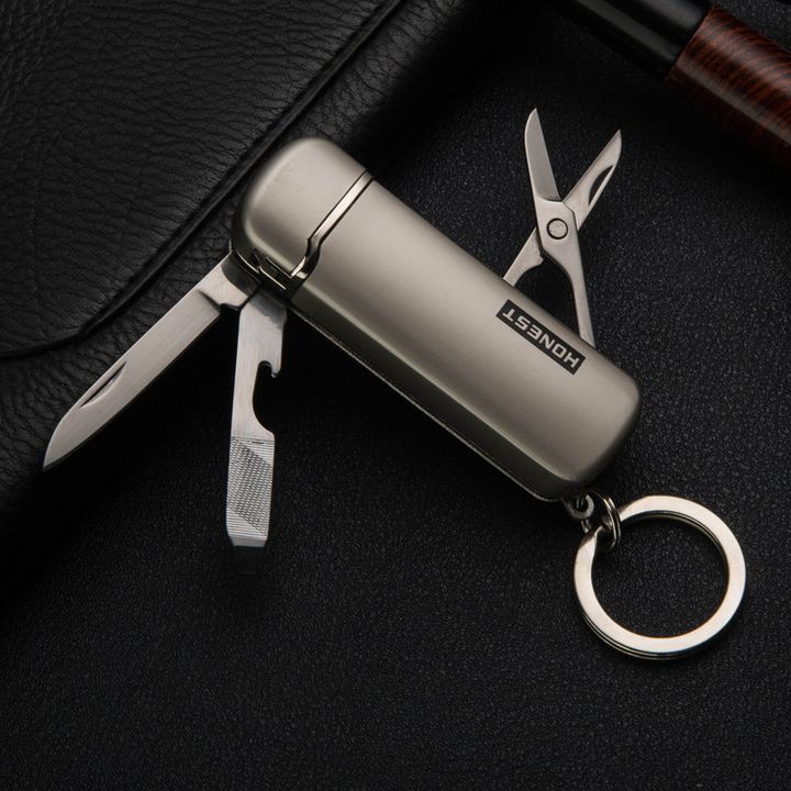 Bật lửa móc khóa đa năng