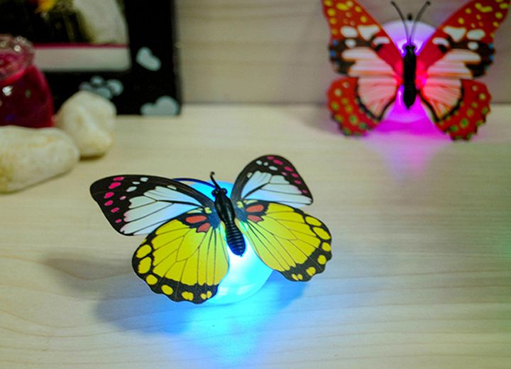 Đèn led dán tường hình bướm