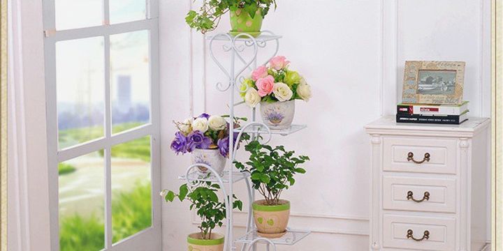 Kệ Để Chậu Hoa 5 Tầng