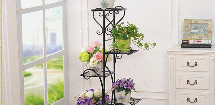 Kệ Để Chậu Hoa 5 Tầng
