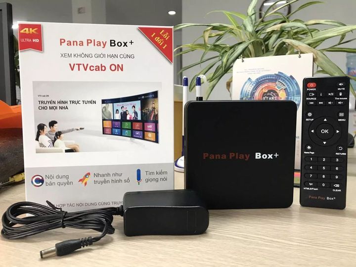 BOX SMART PANA PLAY BOX- MẪU 2021- RAM4GB