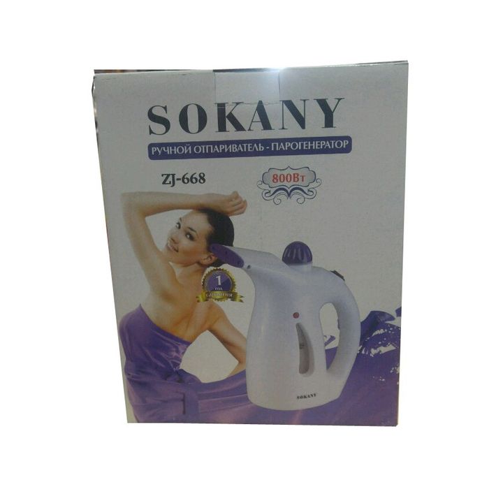 Bàn ủi hơi nước kiêm máy xông hơi mặt 2in1 Sokany - ZJ668