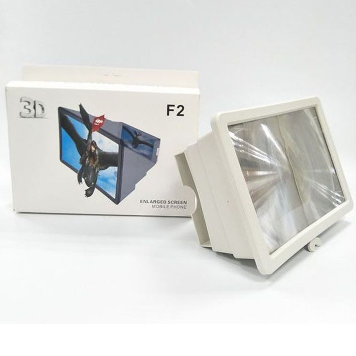Hộp kính 3D phóng to màn hình điện thoại Smartphone F2
