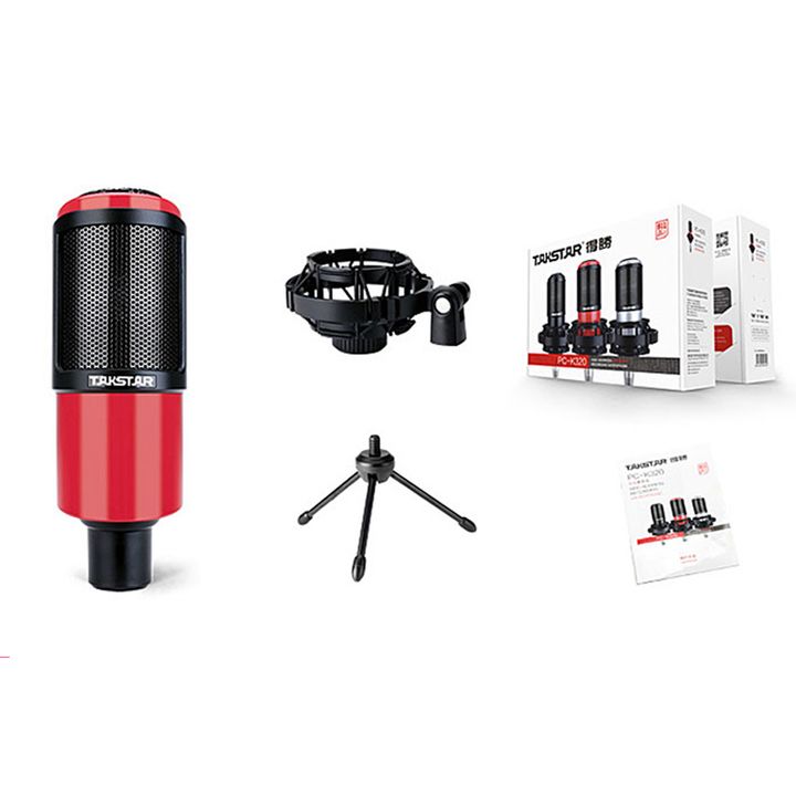 Bộ thu âm tại nhà, hát karaoke mic PC-K320 kết hợp Mixer M11pro đáng mua