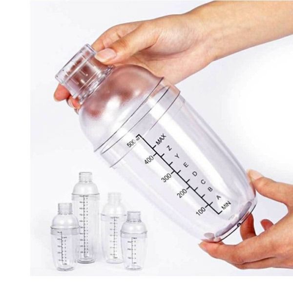 Bình lắc 530ml pha chế shaker nhựa