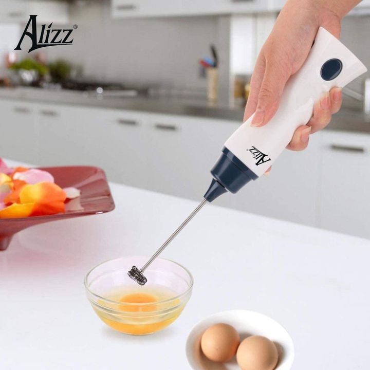 Máy Tạo Bọt Cafe Đánh Foam Trứng Cầm Tay Sạc Điện ALIZZ