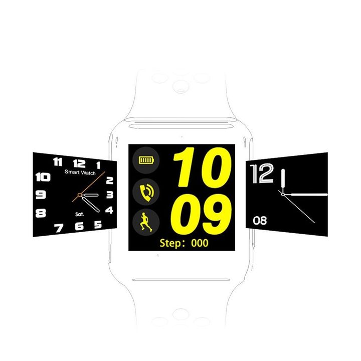 Smartwatch cao cấp DM09 Plus - Digital Crown dây thể thao có định vị