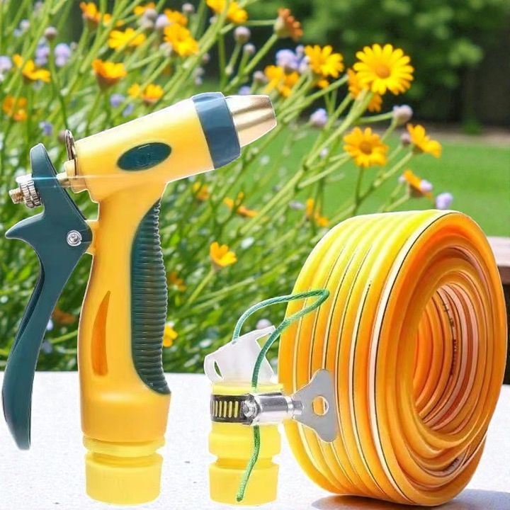 Bộ Vòi Xịt Tưới Cây Rửa Xe 15M Đủ Bộ A25 | Tiện Lợi - Đa Năng - Bền Bỉ