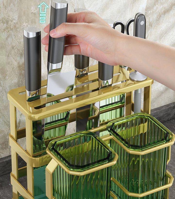 Giá Để Muỗng Đũa Dao Nhà Bếp Nhanh Gọn, Tinh Tế
