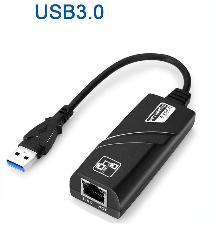 Cáp USB 3.0 RA Lan 10-100 Mbps Gigabit