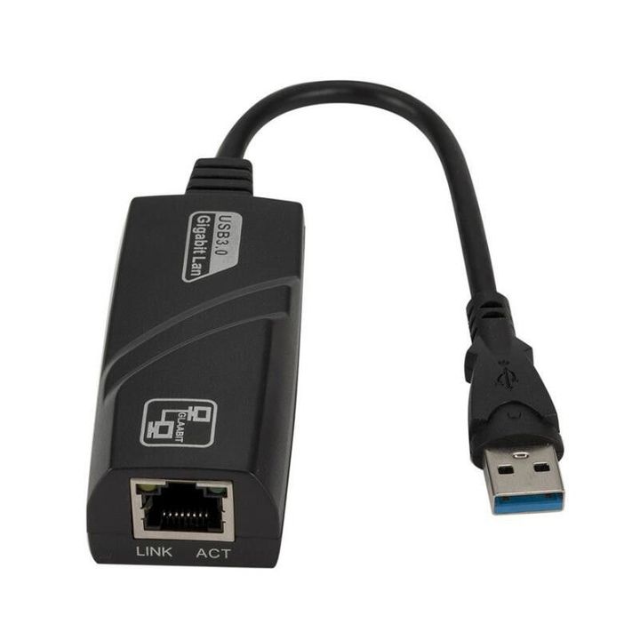 Cáp USB 3.0 RA Lan 10-100 Mbps Gigabit