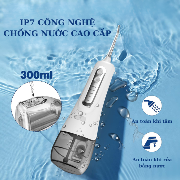 Tăm nước cầm tay 4 chế độ ALIZZ AL-14235