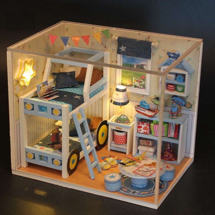 Mô Hình Lắp Ráp Nhà Búp bê Gỗ DIY  Tình Ca TD18  Thế giới đồ chơi