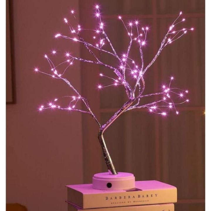 Đèn led để bàn hình nhánh cây đẹp lung linh 