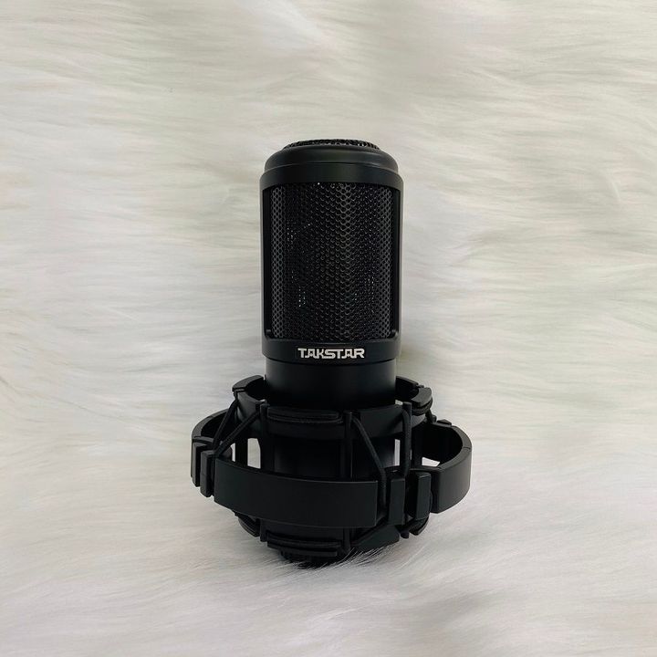 Combo micro thu âm Takstar K320 Soundcard Upod Pro Ma2 chân màn kẹp