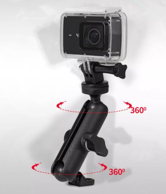 Bộ Giá Đỡ Camera Hành Trình Cho Xe Máy, Xe Đạp