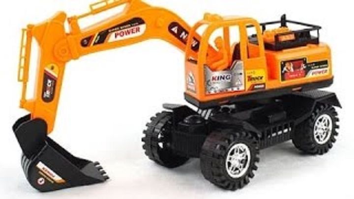 Đồ chơi xe cẩu xúc cát xoay 360 độ 