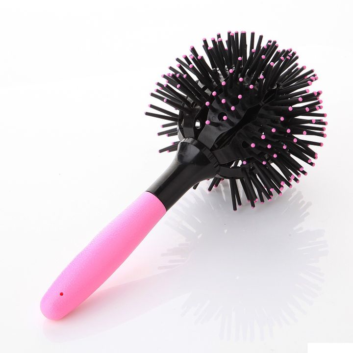 Lược chải tóc 3D Bomb curl Brush 360 độ