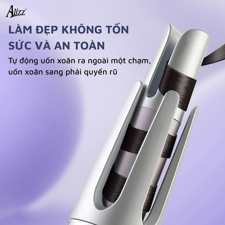 Máy Uốn Tóc Tự Động Không Dây Trục 32mm AL-14545