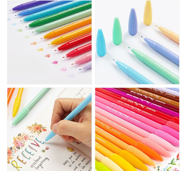 Bộ bút màu Monami Plus Pen 3000 (Hộp 12 màu)