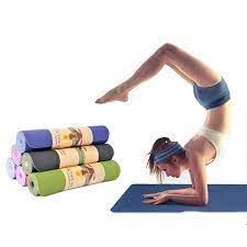 Thảm tập yoga, thảm tập yoga TPE 2 lớp 6mm, thảm tập gym, thảm tập yoga cao cấp, thảm tập thể dục