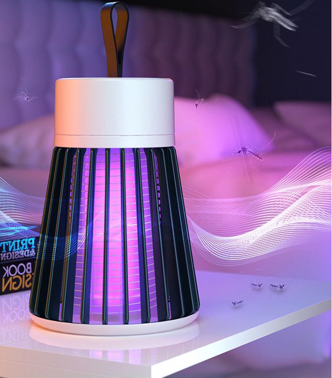 Đèn bắt muỗi thông minh kiêm đèn ngủ nhật bản hình trụ