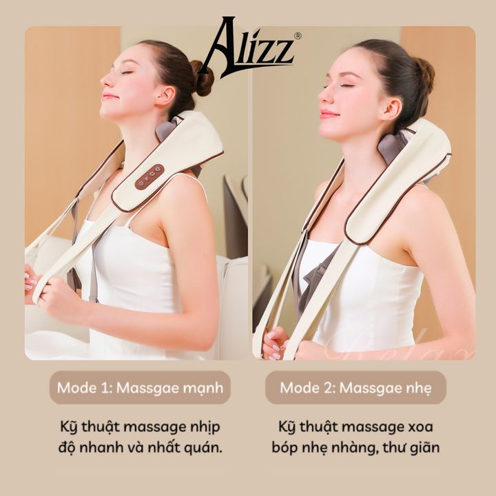 Máy Massage Cổ Vai Gáy 8D ALIZZ AL-13597