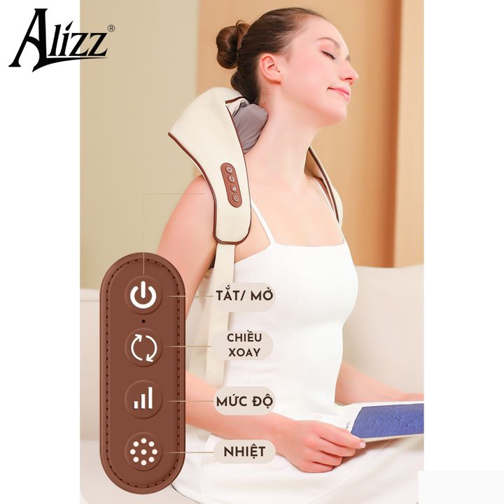 Máy Massage Cổ Vai Gáy 8D ALIZZ AL-13597