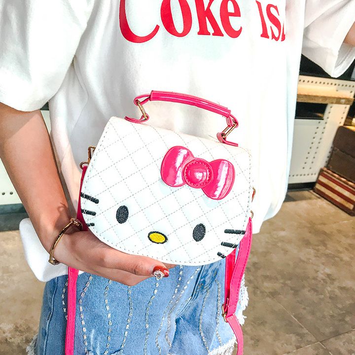 Túi xách hình mèo hello kitty