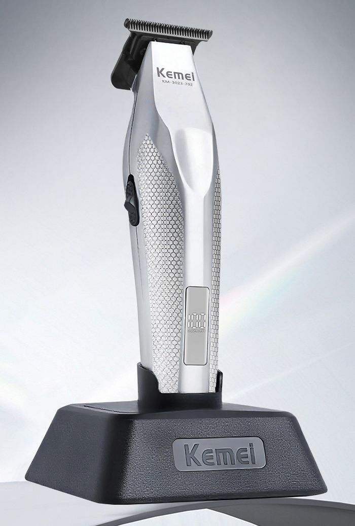Tông đơ cắt tóc Kemei KM-3023-702 chuyên nghiệp, pin lâu