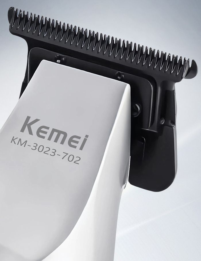 Tông đơ cắt tóc Kemei KM-3023-702 chuyên nghiệp, pin lâu