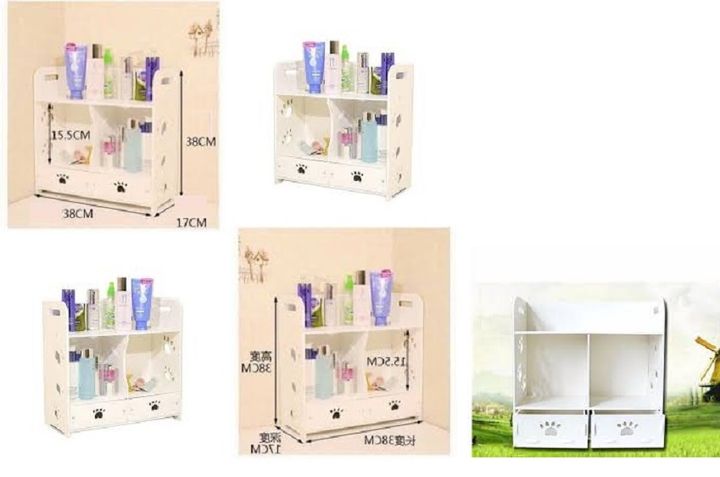 Kệ mỹ phẩm hình bàn chân thú